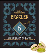 Cioccolata al latte con Granella di Pistacchio