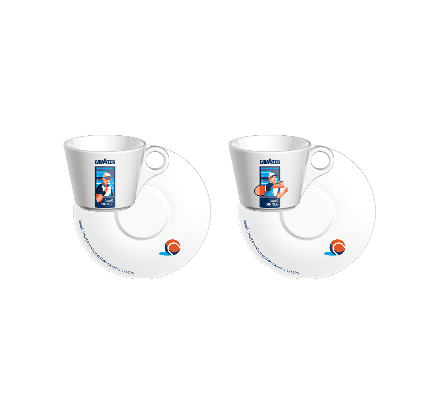 Set Cappuccino Limited Edition - Jannik Sinner