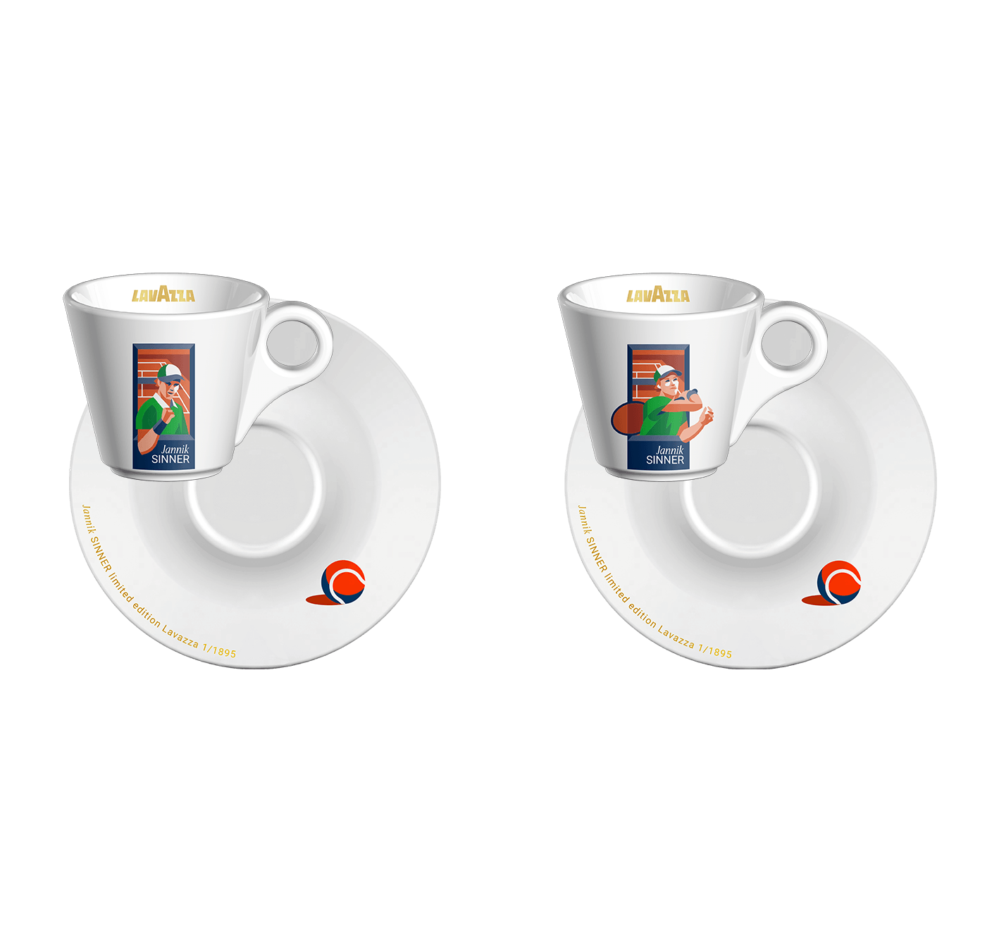 Set Espresso Limited Gold Edition - Jannik Sinner