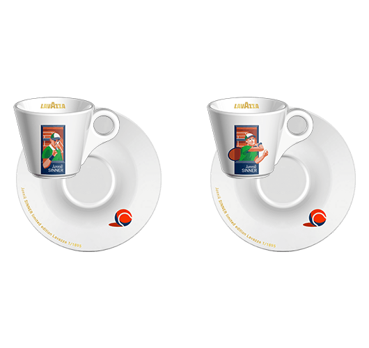 Set Espresso Limited Gold Edition - Jannik Sinner