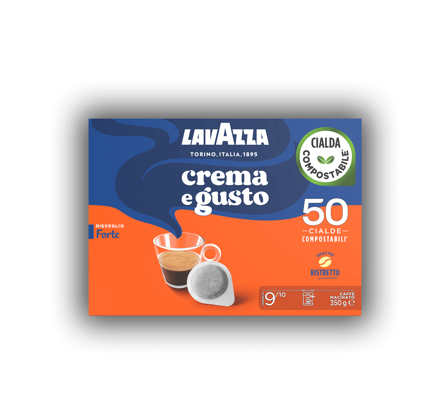 Crema e Gusto Forte in cialde