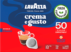 Crema e Gusto Classico in cialde