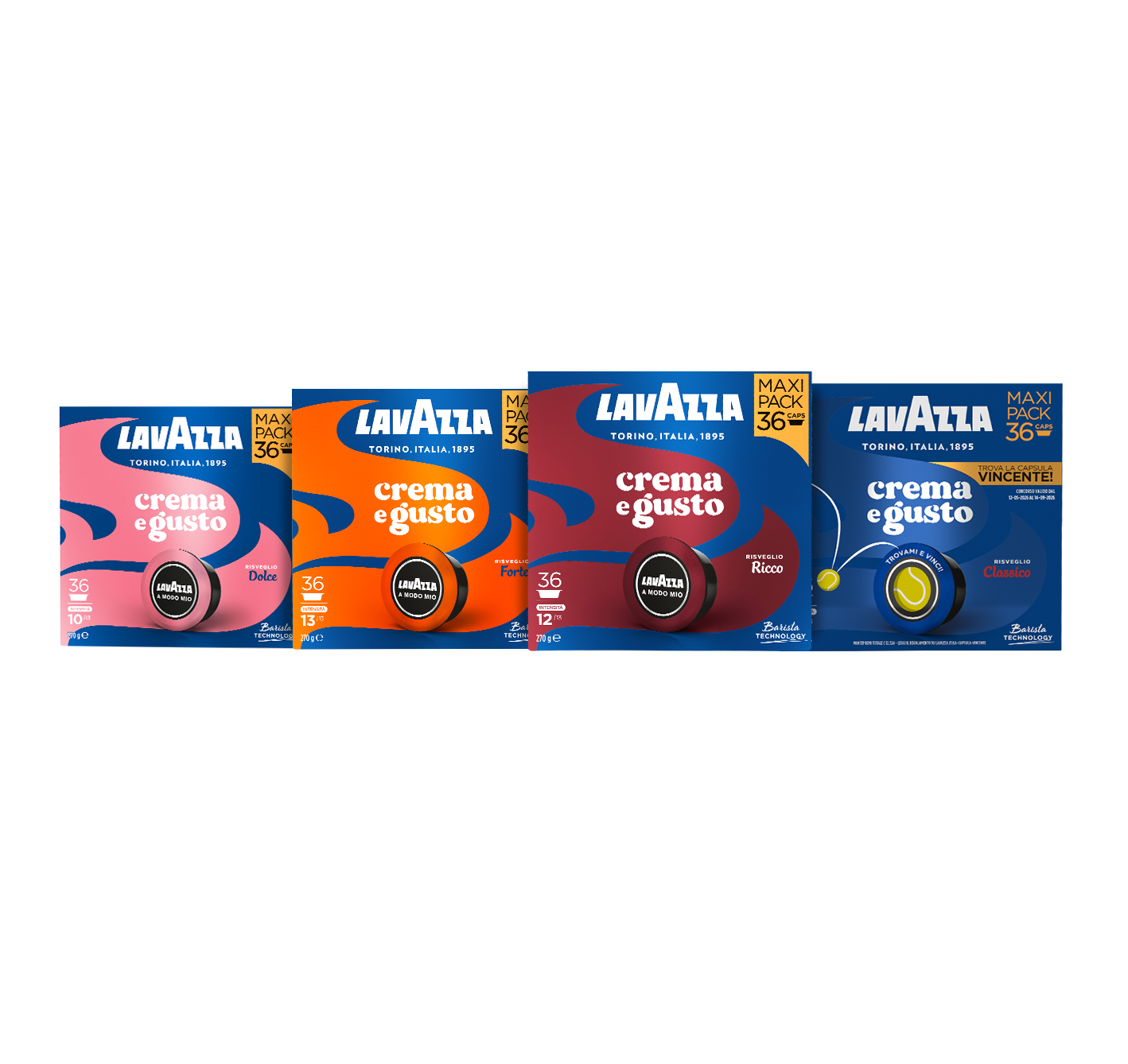 Prova l'intensità e la cremosità di Lavazza Crema e Gusto
